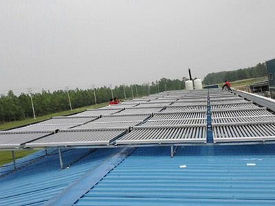 力赛柯15吨太阳能企业热水工程