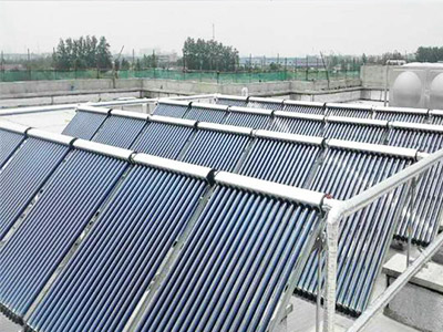 镇江铝业太阳能热水工程